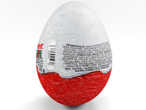 kinder surprise Modelo 3D