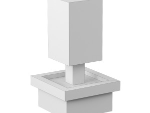 low poly plants set 3D Model