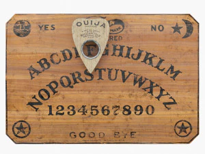 ouija board and planchette 3D Model