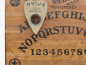 ouija board and planchette 3D Model