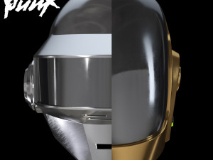 Daft Punk Helmets 3D Model
