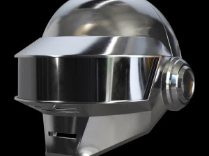 Daft Punk Helmets 3D Model