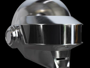 Daft Punk Helmets 3D Model