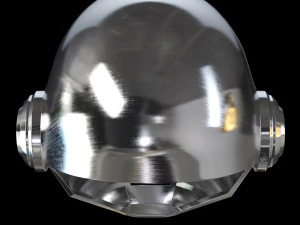 Daft Punk Helmets 3D Model