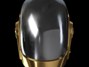 Daft Punk Helmets 3D Model