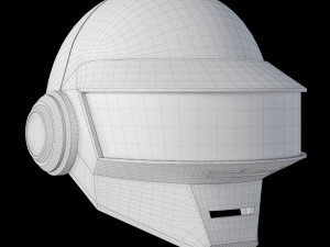 Daft Punk Helmets 3D Model