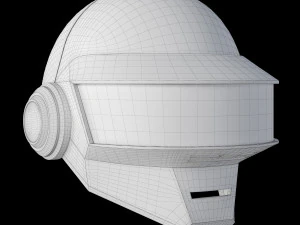 Daft Punk Helmets 3D Model
