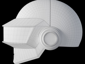 Daft Punk Helmets 3D Model