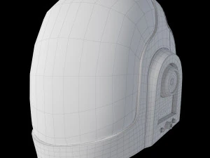 Daft Punk Helmets 3D Model