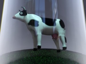 alien abduction lamp Model 3D
