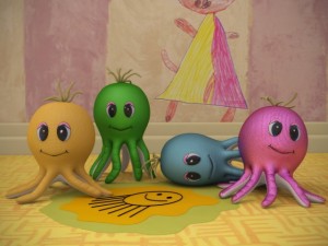toy octopus 3D Модель
