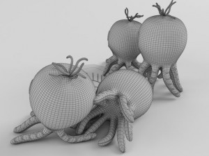 toy octopus Modèle 3D