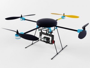 lotusrc t580 quadcopter 3D Model
