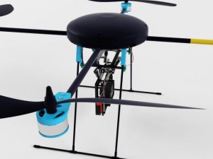 lotusrc t580 quadcopter 3D Model