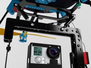 lotusrc t580 quadcopter 3D Model