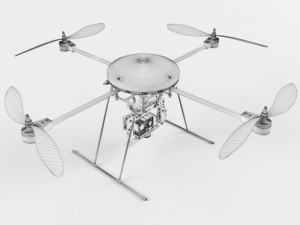 lotusrc t580 quadcopter 3D Model