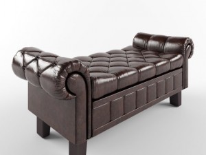 banquette 3D मॉडल