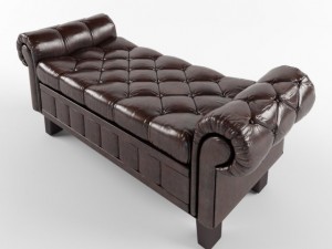 banquette 3D मॉडल