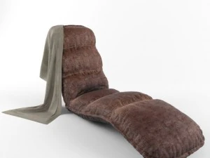 adjustable lounge chair 3D Model