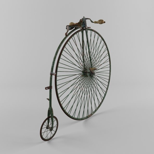 Motorized penny farthing online