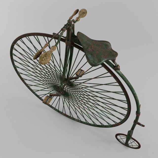 Motorized penny farthing deals