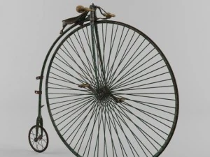 penny farthing bicycle 3D Model