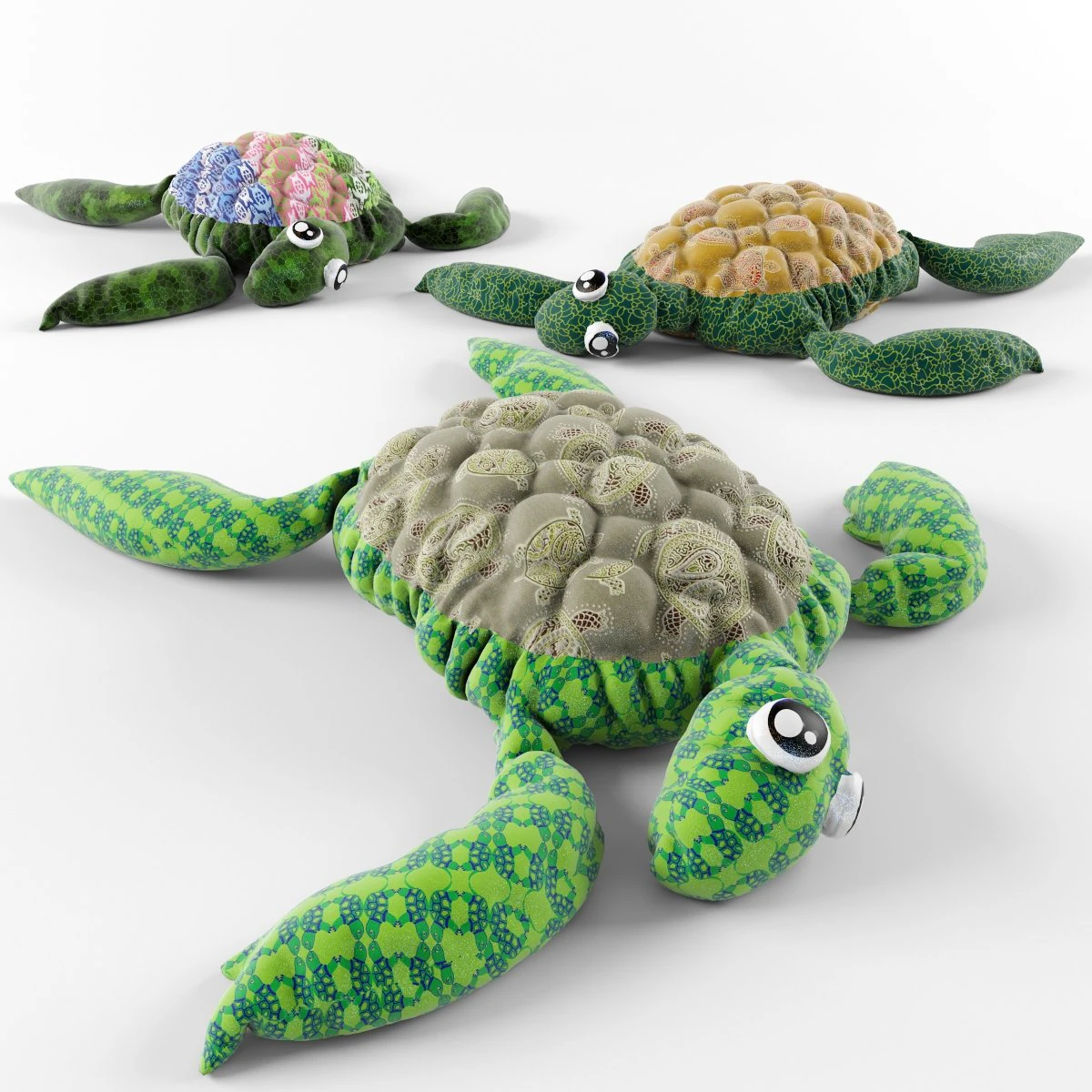 turtle toy 3D Model .c4d .max .obj .3ds .fbx .stl .blend