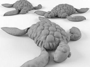 turtle toy 3D 模型