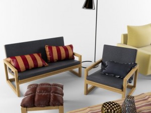 mebel set 3D Модель