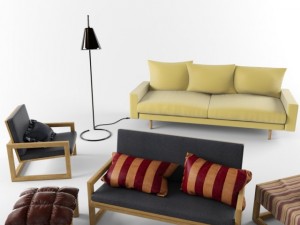 mebel set 3D Модель