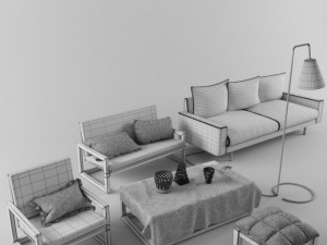 mebel set 3D Модель