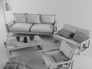 mebel set 3D Model