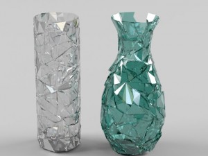 broken vases Modèle 3D