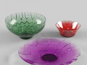 kaputte Vasen 3D Modell