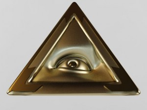 illuminati pyramid Modello 3D
