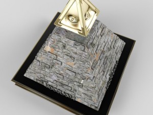 illuminati pyramid Modello 3D