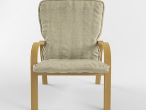 chair lotos Modelo 3D