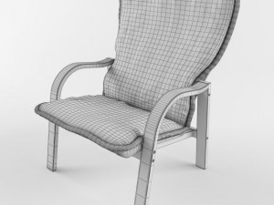 chair lotos Modelo 3D