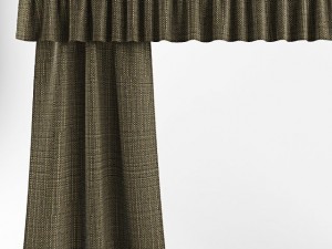 simple curtains 3D 모델