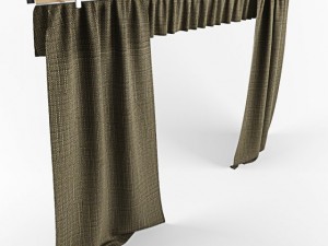 simple curtains 3D 모델