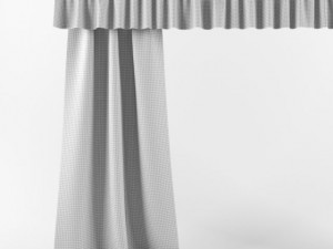 simple curtains 3D 모델