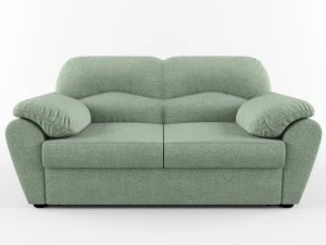 sofa with soft arms 3D Model