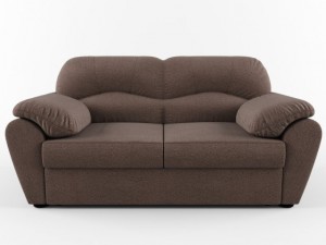 sofa with soft arms 3D 모델