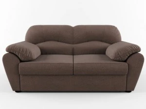 sofa with soft arms 3D Model
