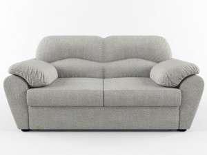 sofa with soft arms 3D 모델