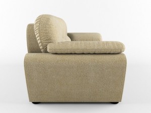 sofa with soft arms 3D 모델