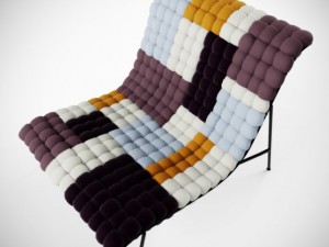 mosaiik lounge chair Modelo 3D