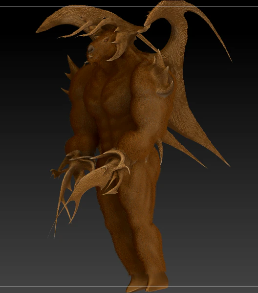 demonitaur Model 3D .c4d .max .obj .3ds .fbx .stl .blend 