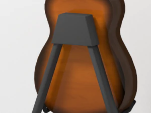acoustic guitar 3D Model