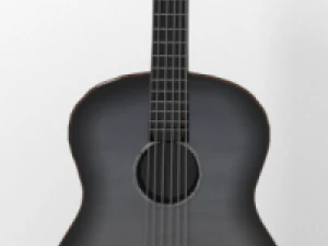 acoustic guitar 3D Model